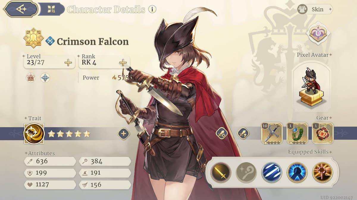 史詩人物的Chardallaria層劍