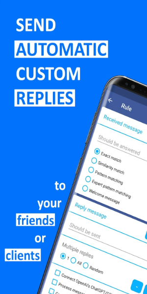 AutoResponder for Messenger Tangkapan skrin 1