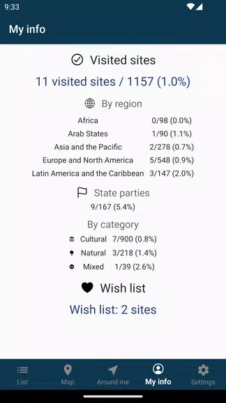 World Heritage - UNESCO List Скриншот 3