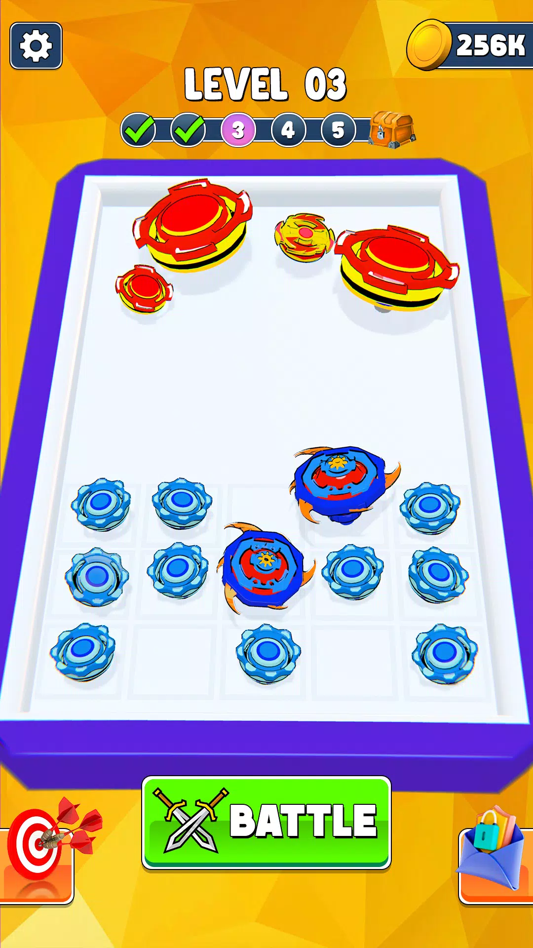 Merge & Battle Spinner Game應用截圖第0張