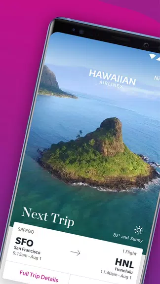 Hawaiian Airlines Ekran Görüntüsü 0