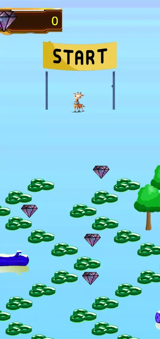 Snowy Giraffe Adventure應用截圖第2張