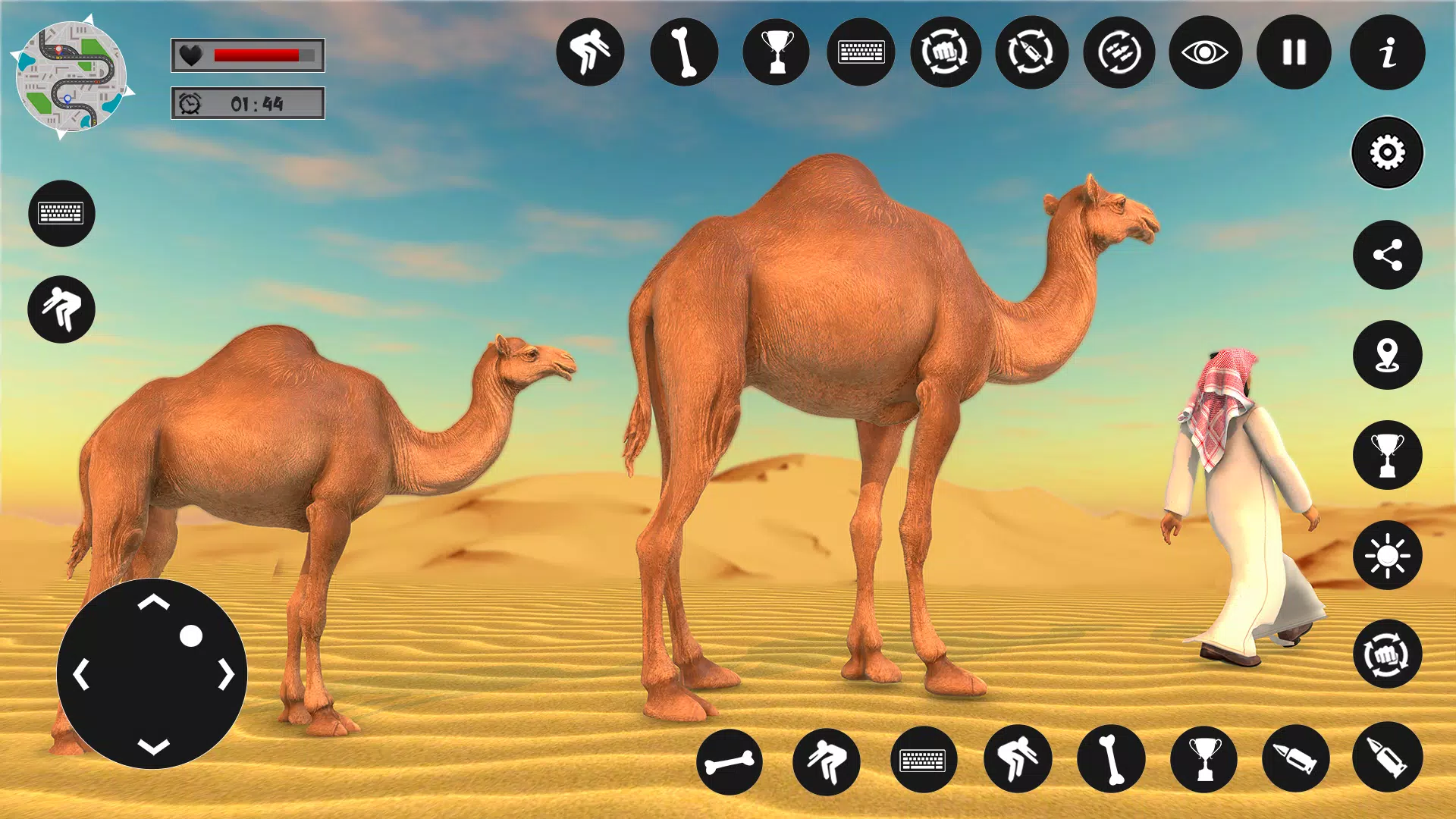 Camel Family Life Simulator Captura de pantalla 0