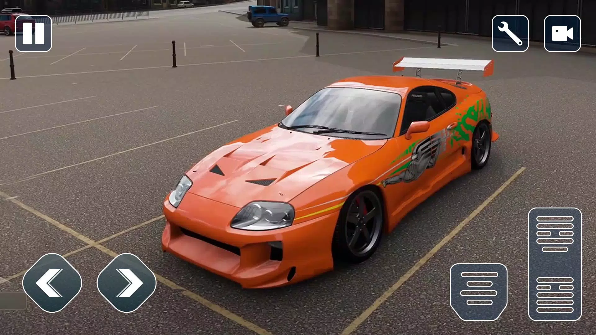 Fun Race JDM Supra Car Parking Скриншот 3