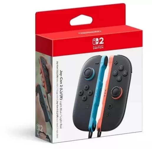 Nintendo Switch 2 Joy -Con 2 L/R-淺藍色/淺紅色