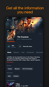 Moviebase: Trakt Movie Tracker 스크린샷 2