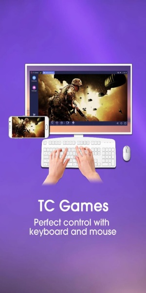TC Games-PC plays mobile games स्क्रीनशॉट 1