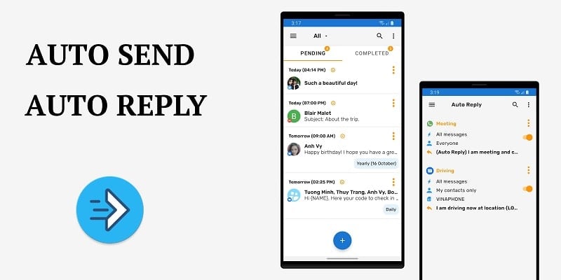 Auto Text: Automatic Message应用截图第0张