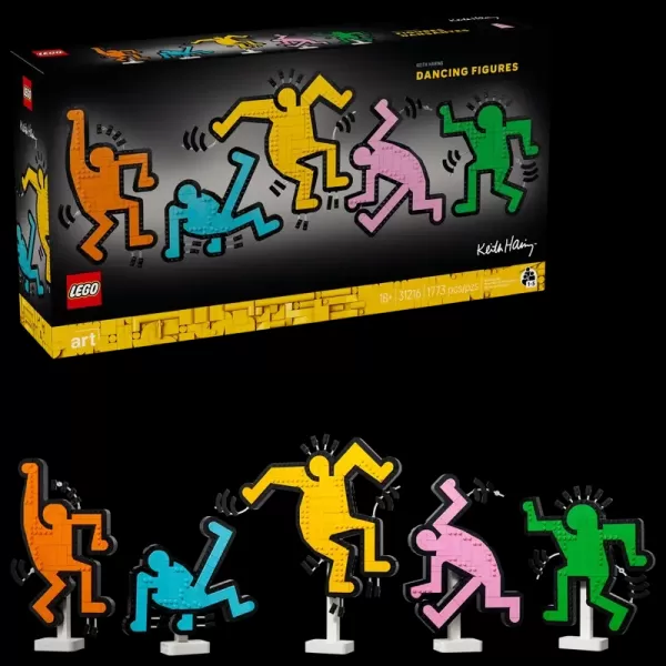 LEGO ART: Keith Haring - Mga Figure ng Pagsasayaw