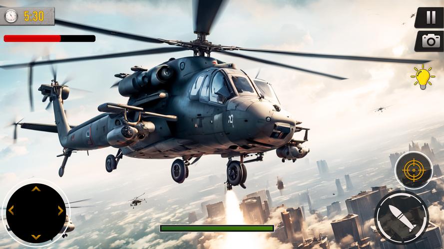 Gunship Battle Offline Game 스크린샷 3
