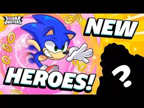 Sonic Speed Action in Squad Busters