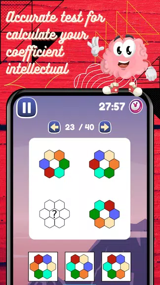 IQ Test: Logic brain training Ekran Görüntüsü 2