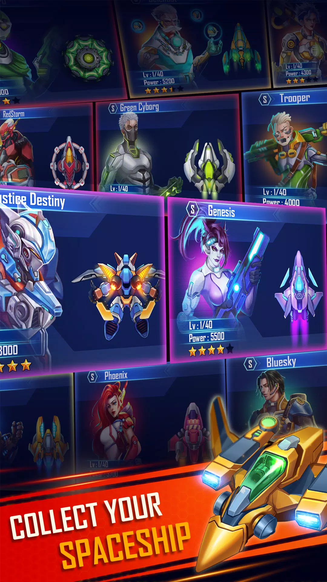 WindWings: Galaxy attack Pro Скриншот 2