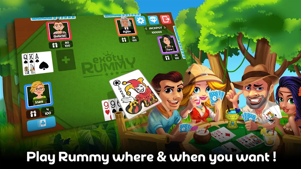 Multiplayer Rummy Game Captura de pantalla 0