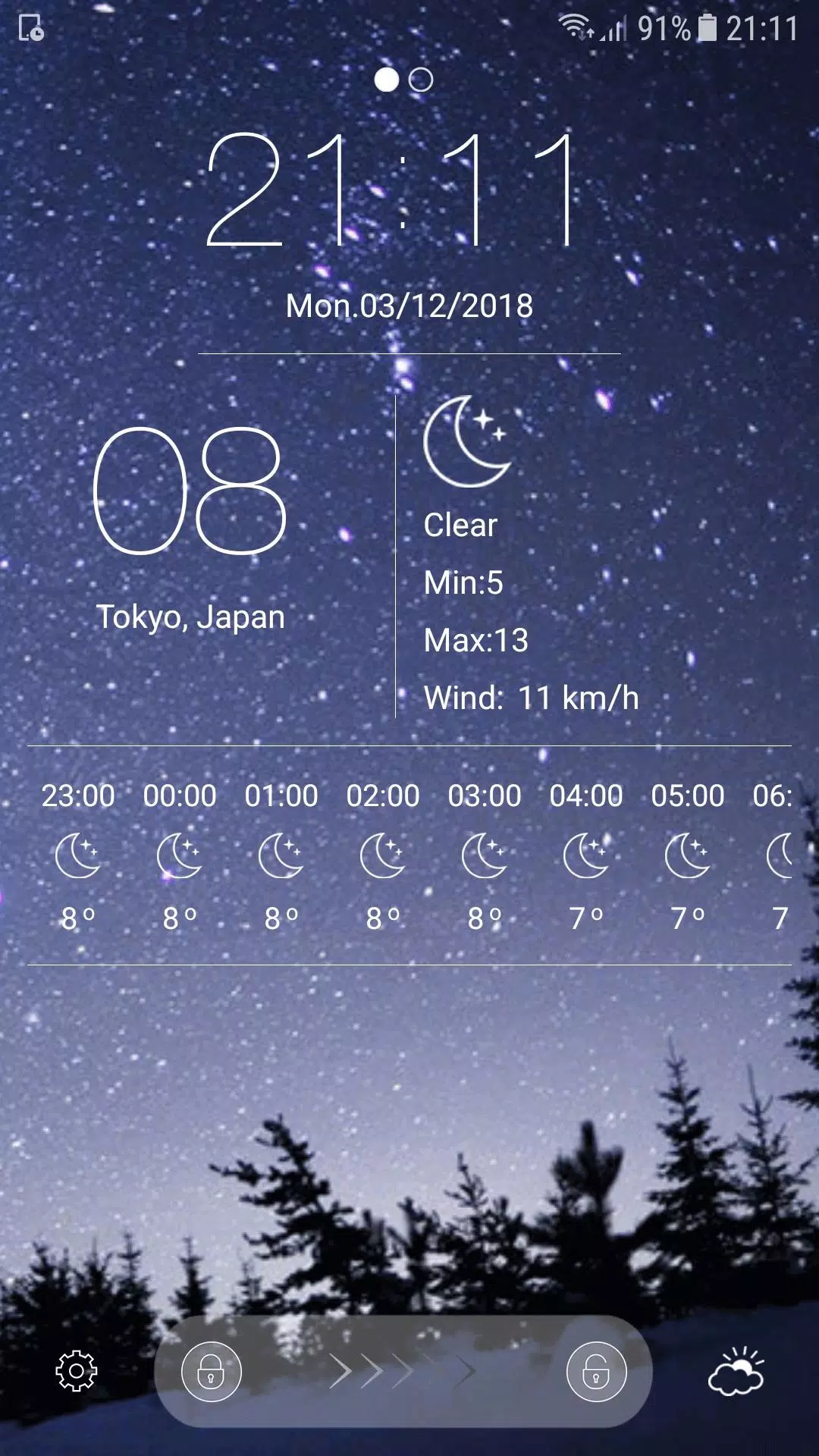 Weather Forecast ภาพหน้าจอ 1