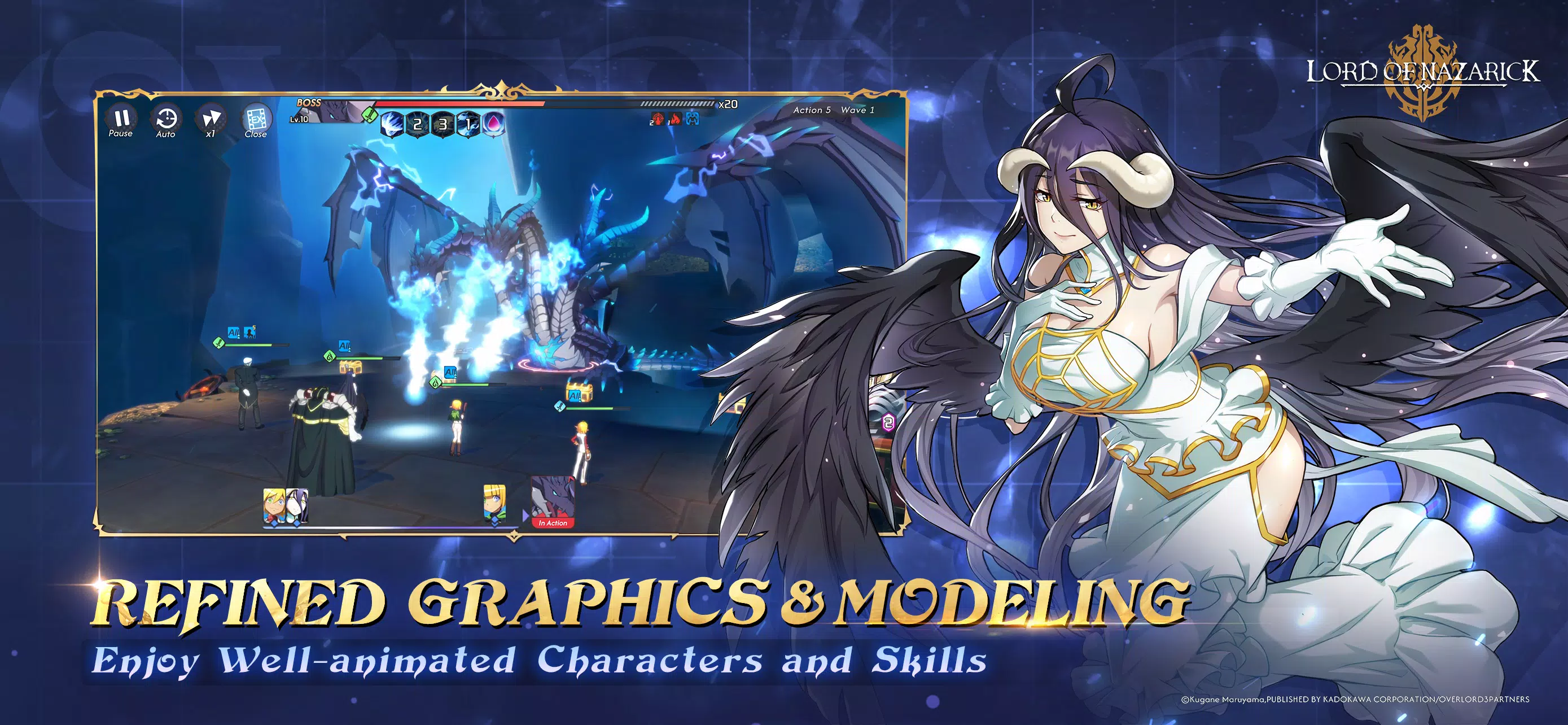 Schermata Lord of Nazarick 3