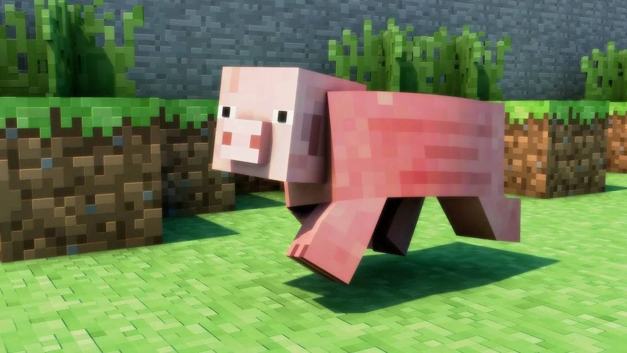 Cerdos en Minecraft