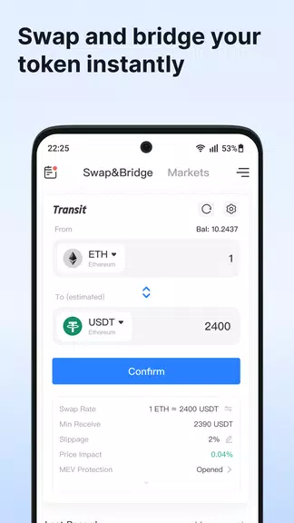 Schermata TokenPocket: Crypto & Bitcoin 1