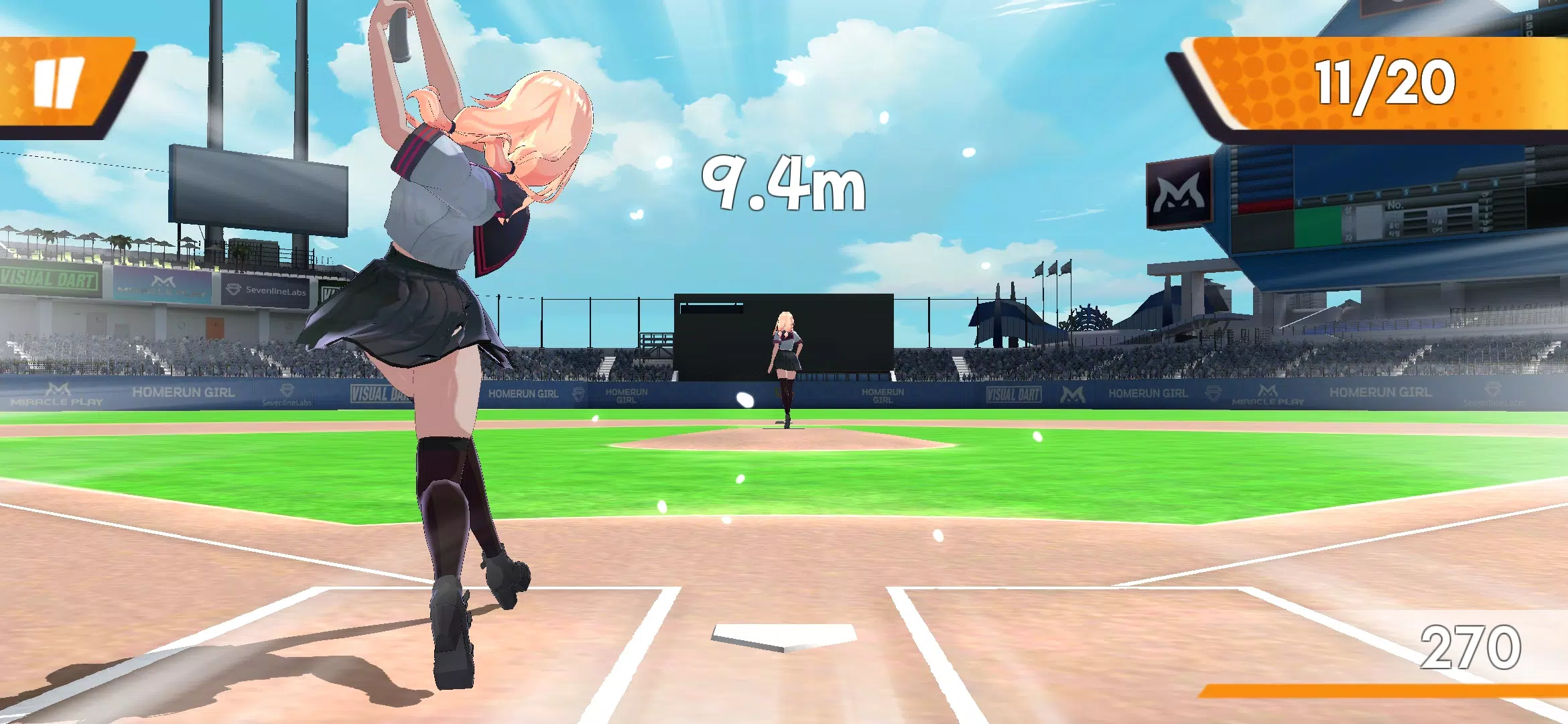HomeRun Girl Screenshot 1