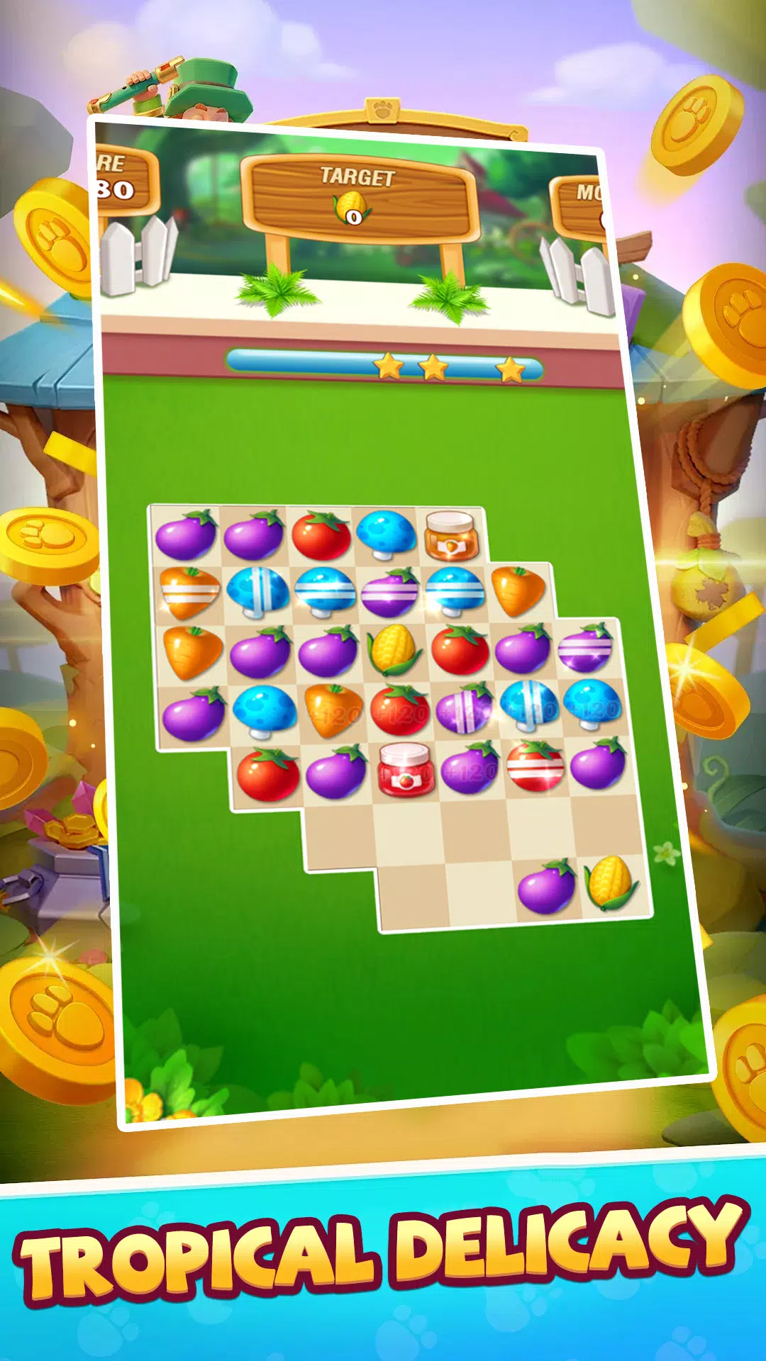 Tropical Match Game應用截圖第0張