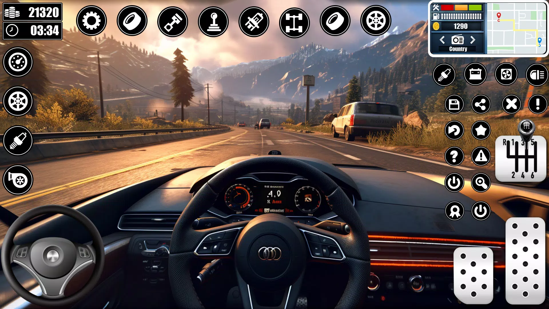Real Car Driving School Games应用截图第2张