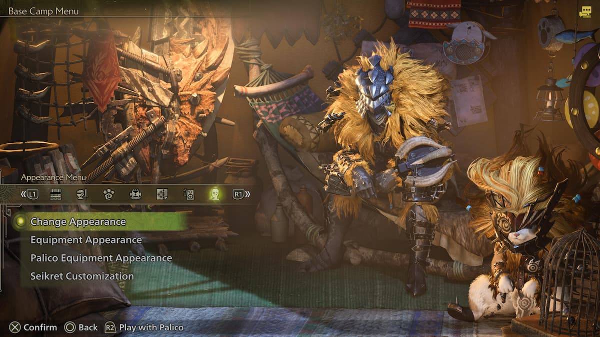Penyesuaian Karakter Monster Hunter Wilds