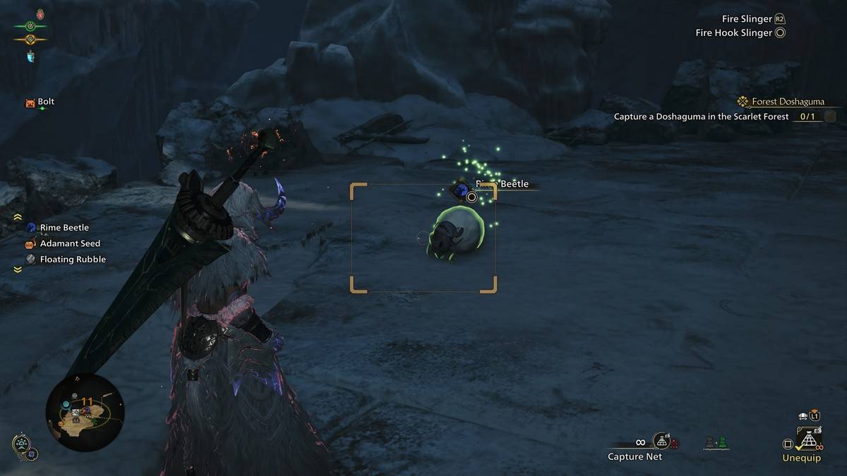 如何捕獲Monster Hunter Wilds中的Rime甲蟲