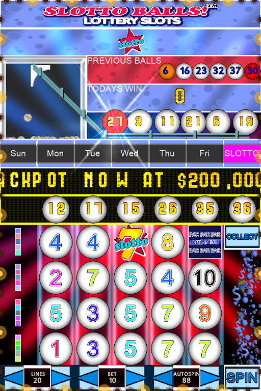 Slotto Balls™ Lottery Fruit Machine应用截图第1张