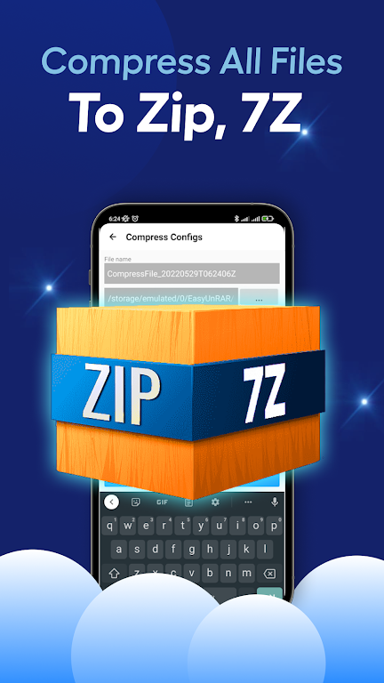 Pro 7-Zip, Unzip Rar Extractor ဖန်သားပြင်ဓာတ်ပုံ 1