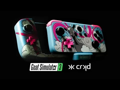 限定版CRKDコントローラーで『Goat Simulator』を祝おう