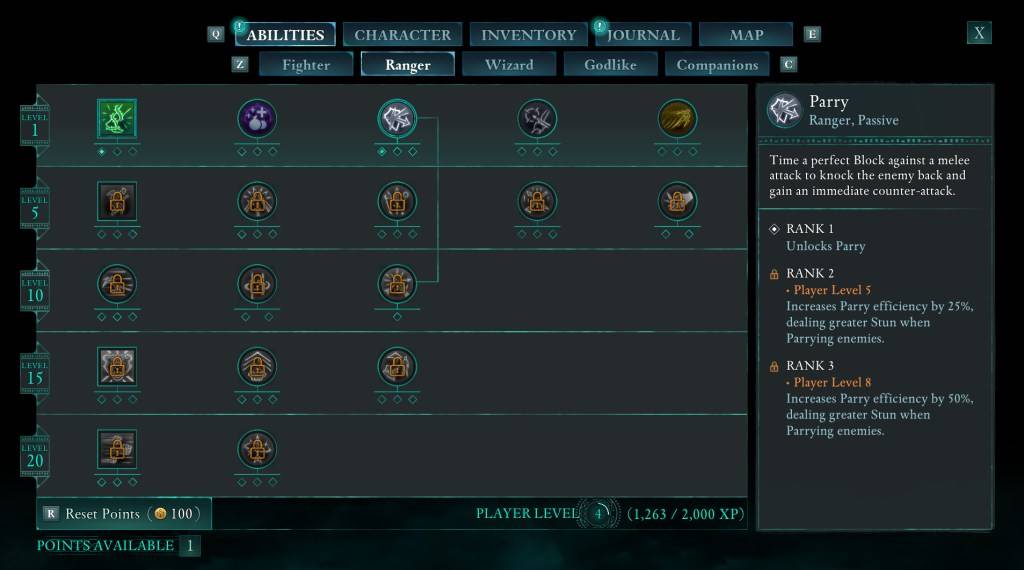 Изображение, показывающее способность парирования в Avowed как часть гида о том, как парировать в игре.