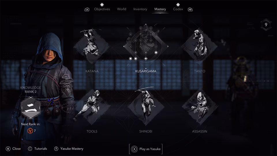 Assassin's Creed Shadows max level.