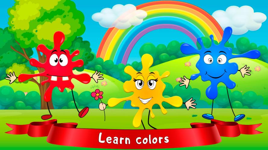 Learn Colors — Games for Kids Capture d'écran 0