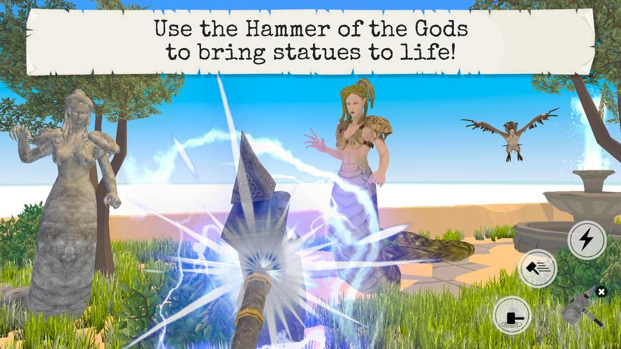 Myths & Legends VR/AR Kid Game 스크린샷 2