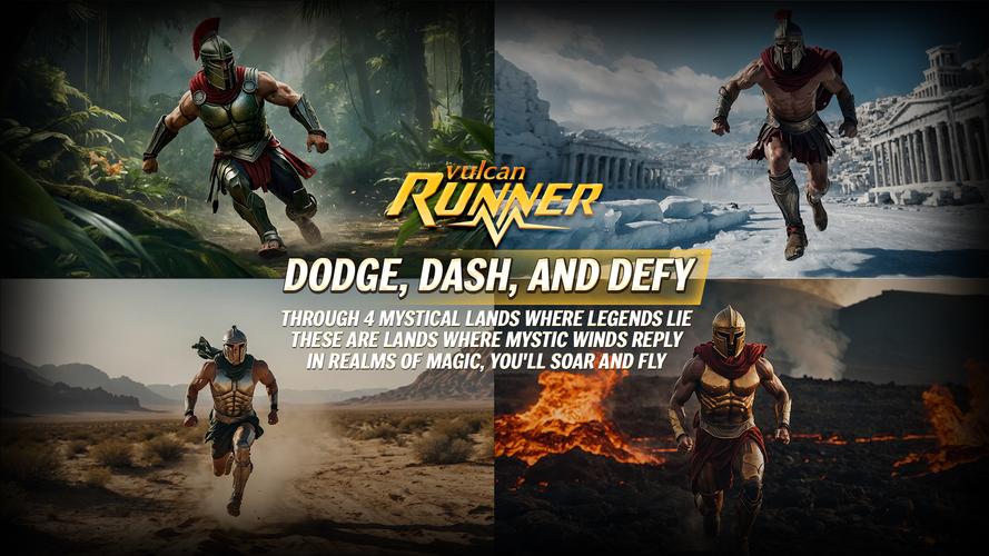 Vulcan Runner ဖန်သားပြင်ဓာတ်ပုံ 2