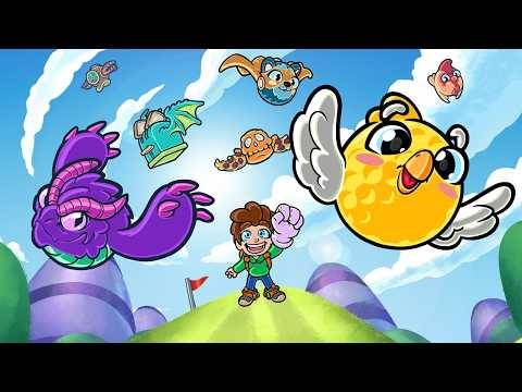 Gameplay de golf Super Flappy