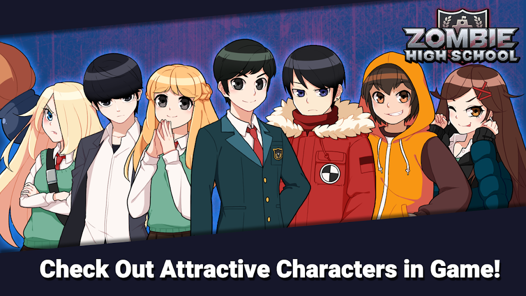 Zombie High School Mod ภาพหน้าจอ 1