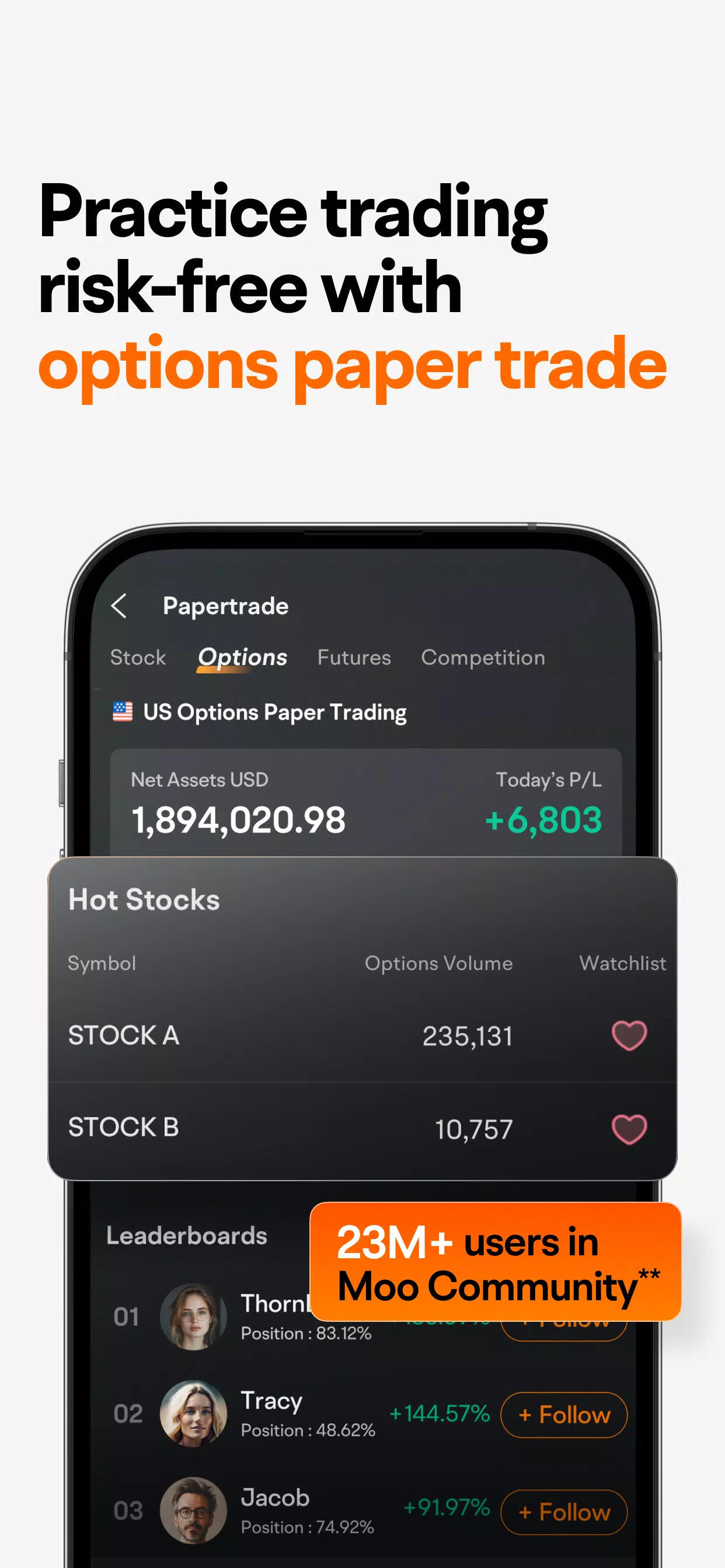 moomoo: options & stocks Capture d'écran 2