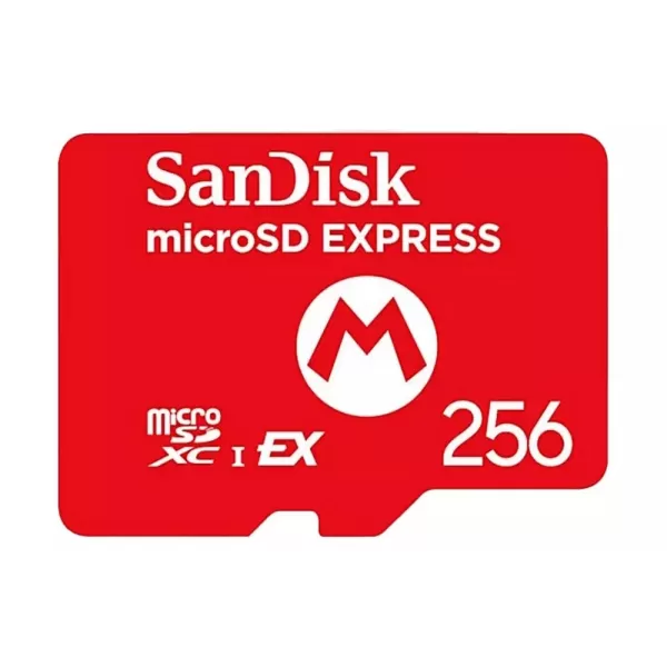 Nintendo Switch 2のSandisk MicroSD Expressカード2