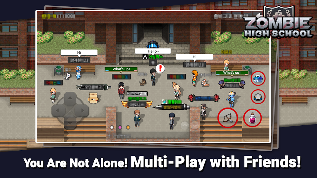 Zombie High School Mod ภาพหน้าจอ 3