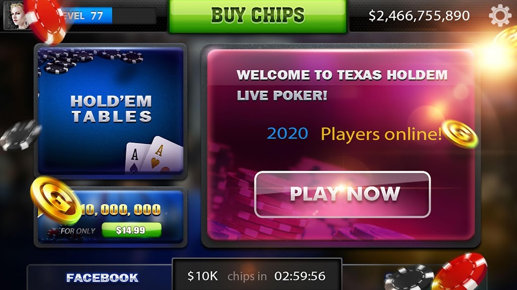 Spark Poker - Live Texas Holdem Casino應用截圖第1張