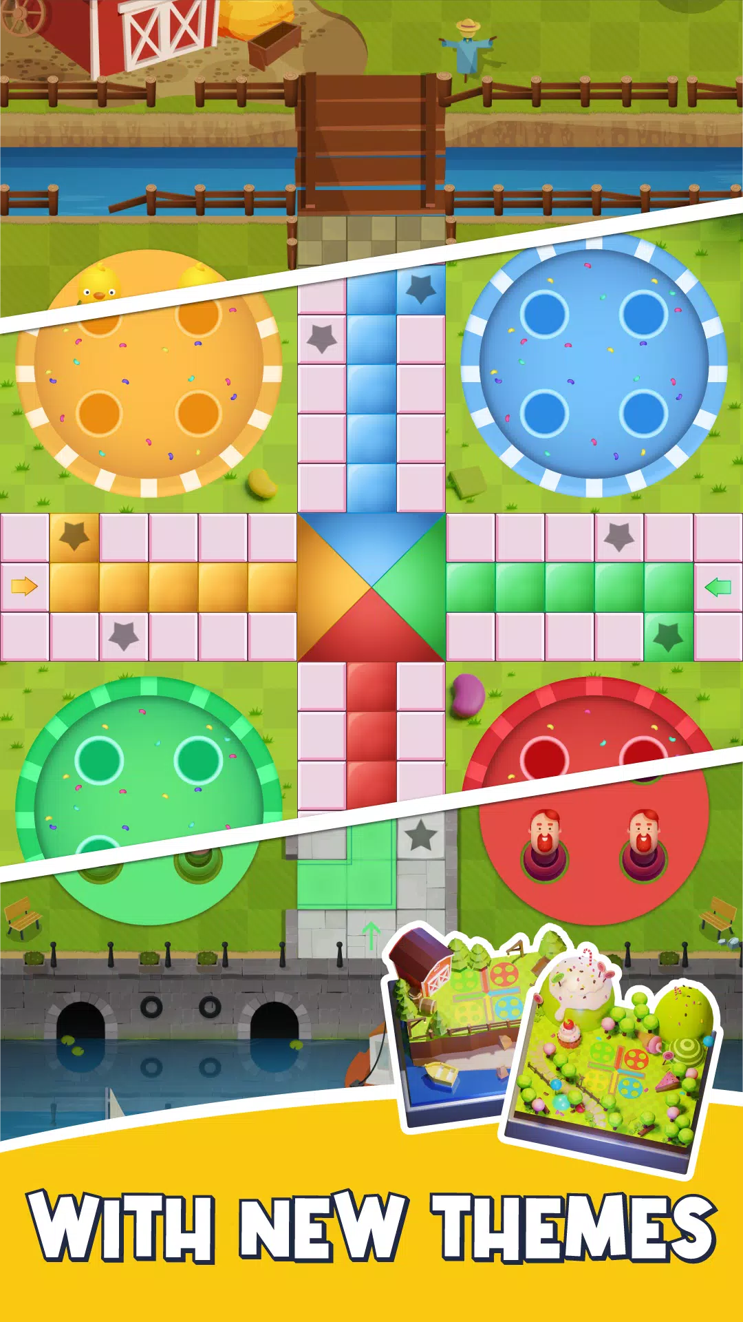 Ludo - Offline Board Game 스크린샷 3