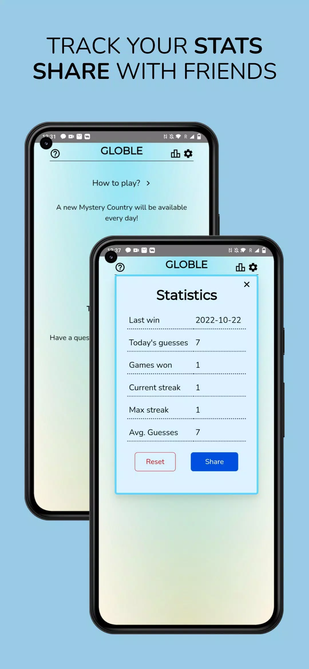 Globle Captura de pantalla 1
