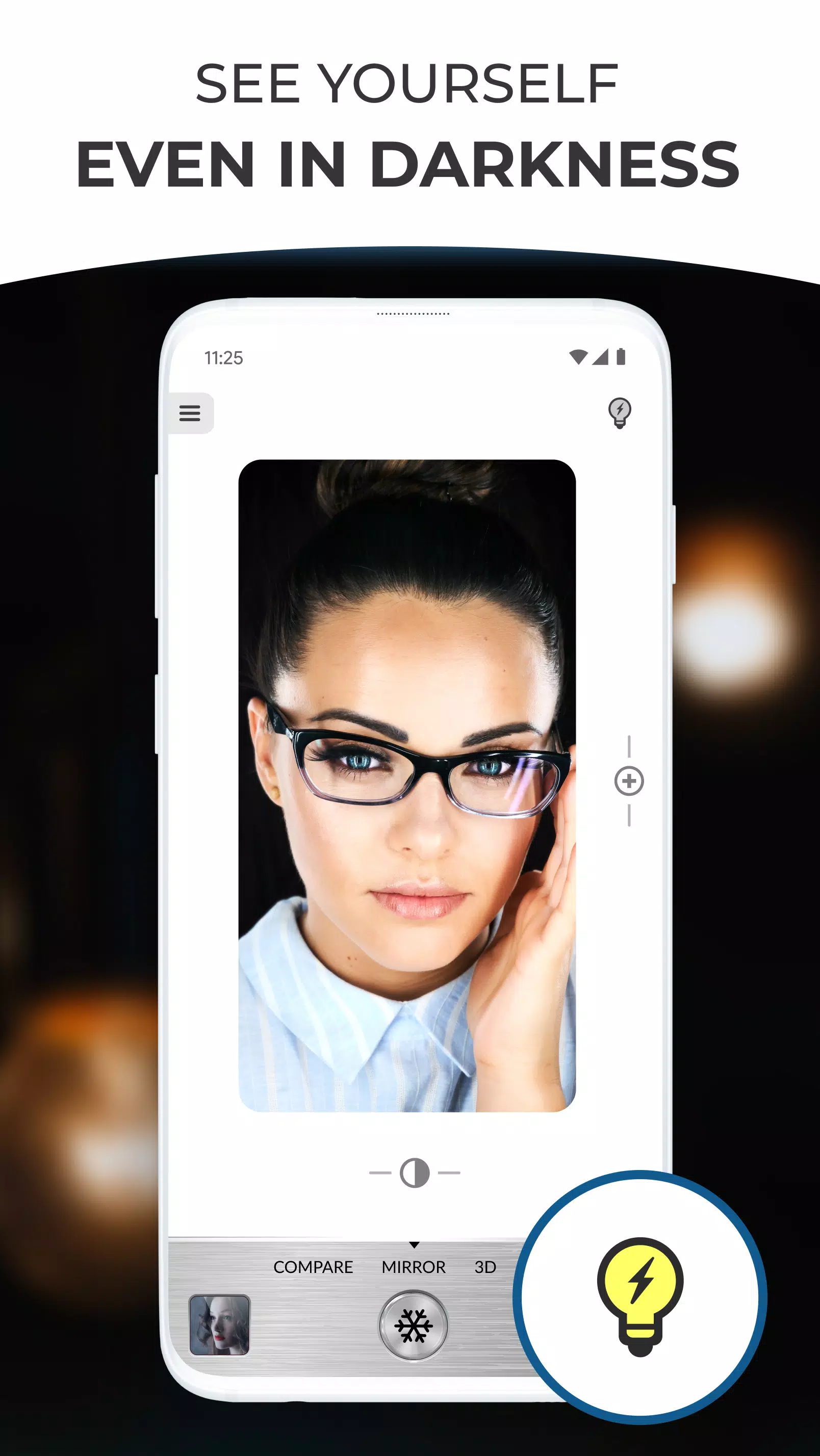 Mirror Plus: Mirror with Light Screenshot 3