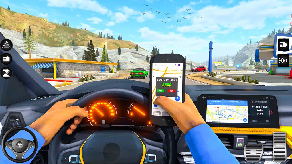 Crazy Car Driving: Taxi Games應用截圖第2張