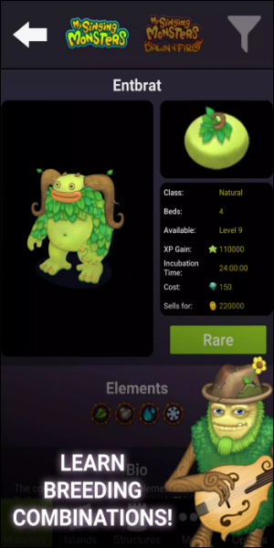 My Singing Monsters: Official Guide Captura de pantalla 1