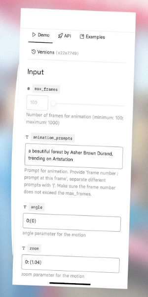 Deforum Stable Diffusion AI Zrzut ekranu 1