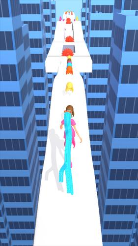 Long Hair Run Captura de tela 2