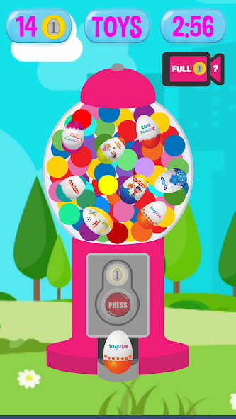 Surprise Eggs Vending Machine Mod Tangkapan skrin 2