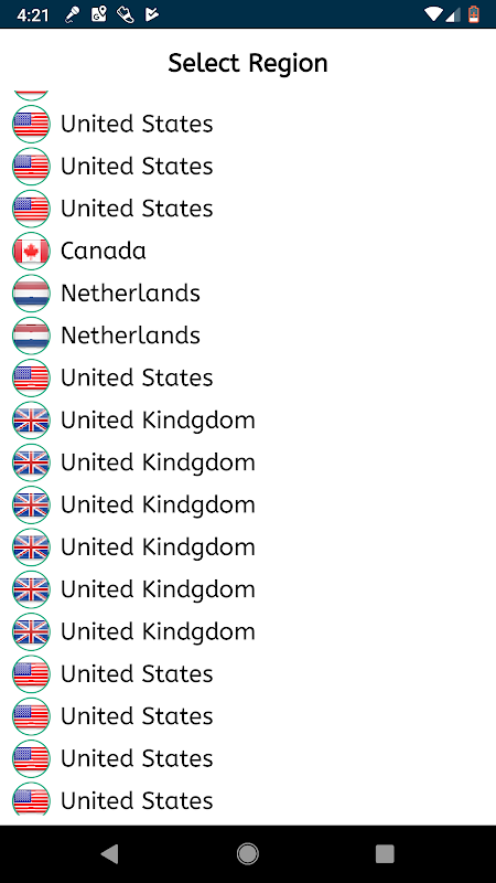 Delta VPN : Secure VPN Proxy : VPN UK, IRAN, USA Capture d'écran 1